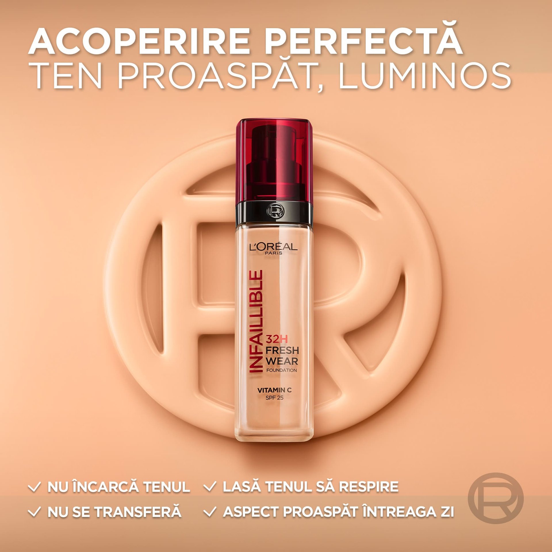 Foundation 24h Freshwear 200 Product Detail Texture